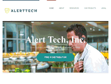 Tablet Screenshot of alerttechproducts.com
